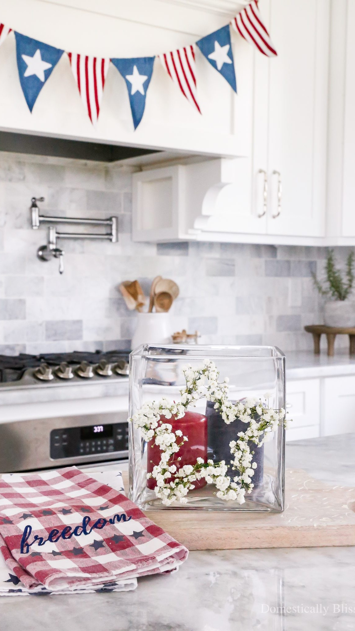 A DIY Baby’s Breath Star Vase to help you decorate for the 4th of July.

See tutorial:
https://domesticallyblissful.com/babys-breath-star-vase/

🔗 Join our newsletter: https://domesticallyblissful.com/newsletter/ 
