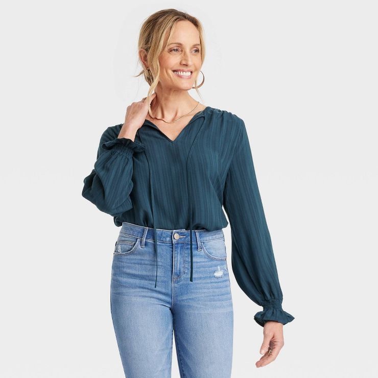 Women's Long Sleeve Blouse - Knox Rose™ | Target