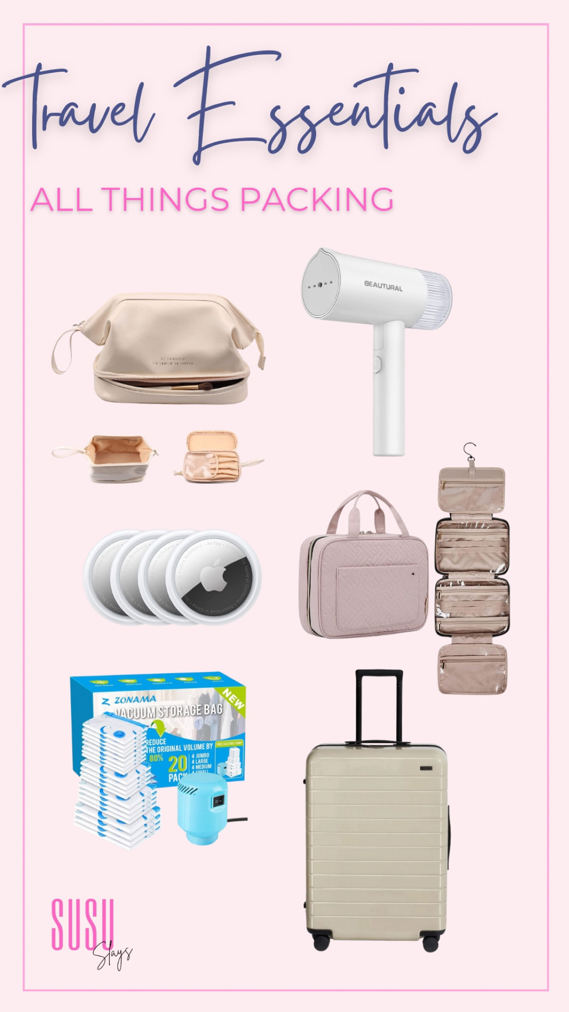 My top favorite products when it comes to packing and organizing my bags  

#LTKtravel #LTKSpringSale #LTKSeasonal