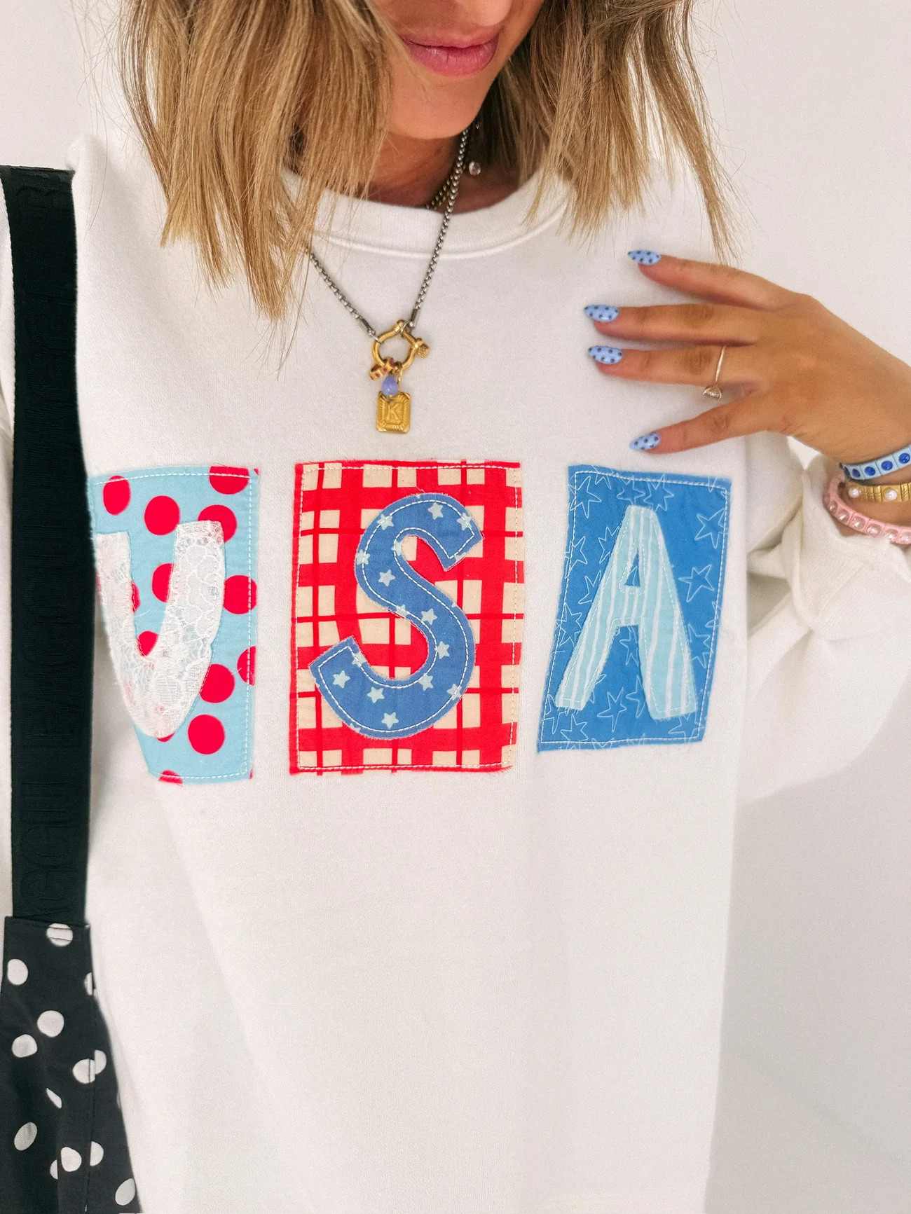 ETTA OG | usa patch sweatshirt | Etta+East