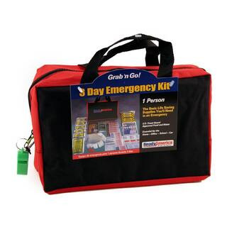 Ready America 1-Person 3-Day Emergency Kit with Tote | The Home Depot