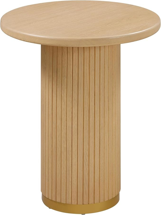 Tov Furniture Chelsea Natural Oak Wood Entry Table | Amazon (US)