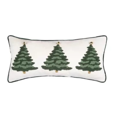 C&F Home 24" x 12" Flocked Trees Throw Pillow | Belk