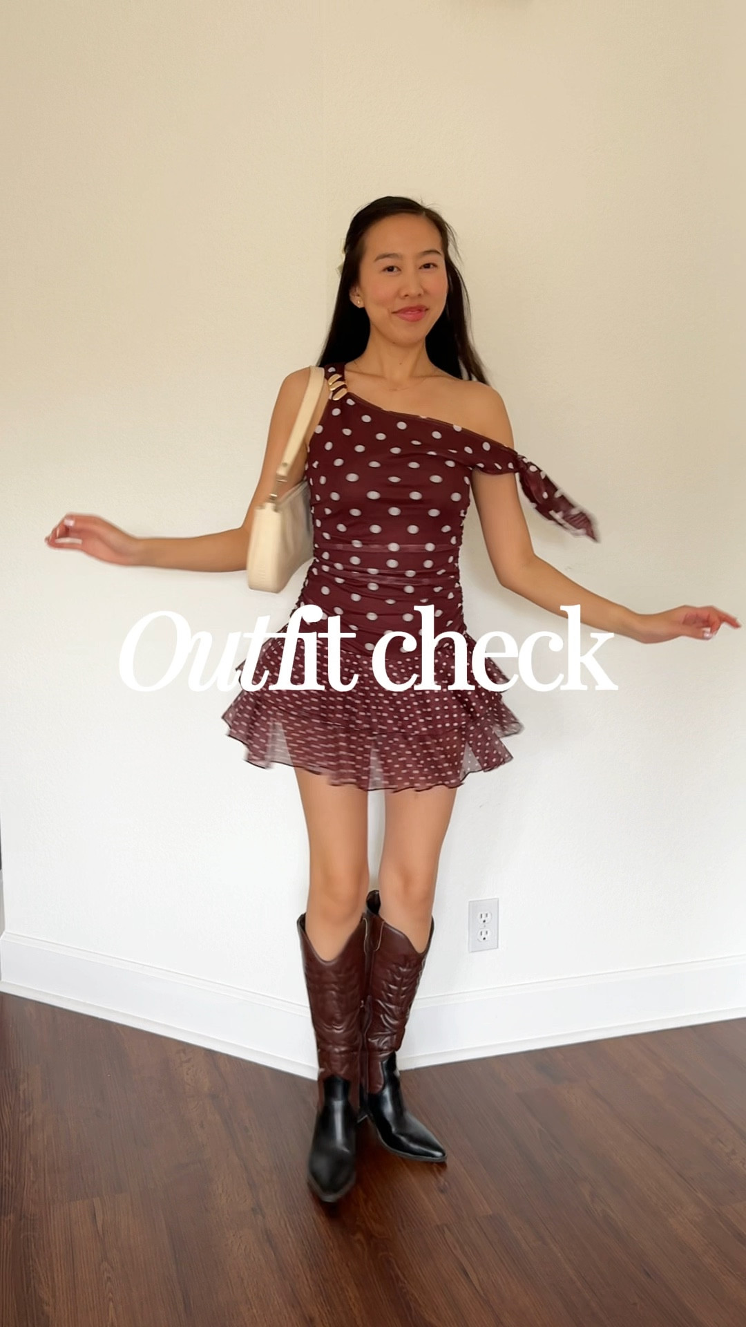 Dress (XS), polka dot dress, brown dress, Amazon dress, Amazon polka dot dress, cowboy boots, festival outfit, rodeo outfit, Amazon outfit 

#LTKSaleAlert #LTKSeasonal #LTKFestival