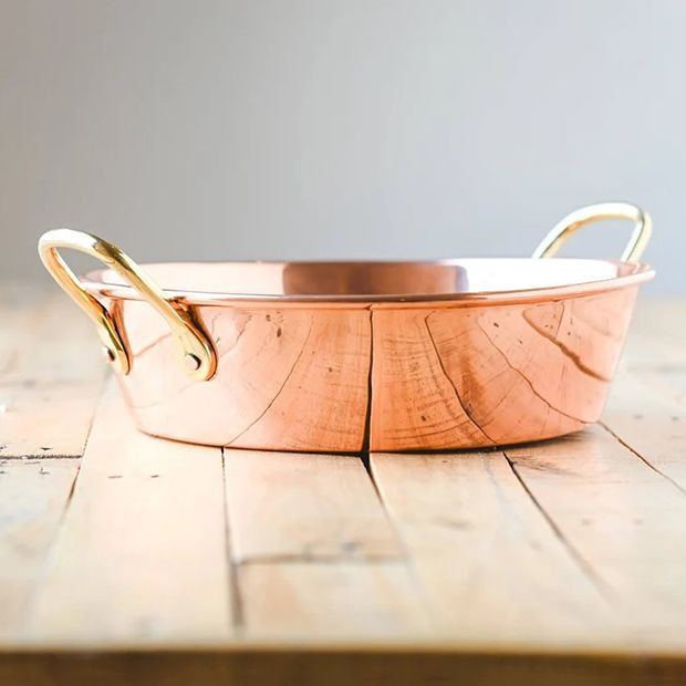 Farmhouse Classics Copper Handled Pan | Antique Farm House