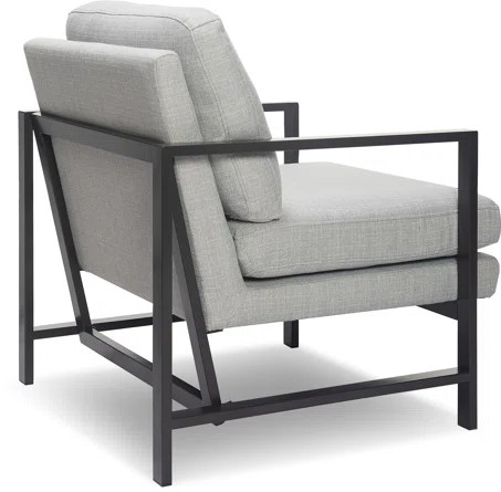 Tommy Hilfiger Russell Metal Frame Accent Chair | Wayfair North America