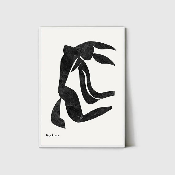 Henri Matisse Blue nude Decor, Matisse black Art Print, Matisse the cut outs, Matisse Blue Nude, ... | Etsy (US)