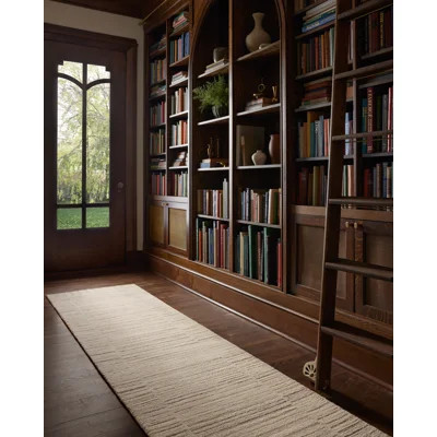Magnolia Home by Joanna Gaines x Loloi Rae Natural / Oatmeal Area Rug | Wayfair North America
