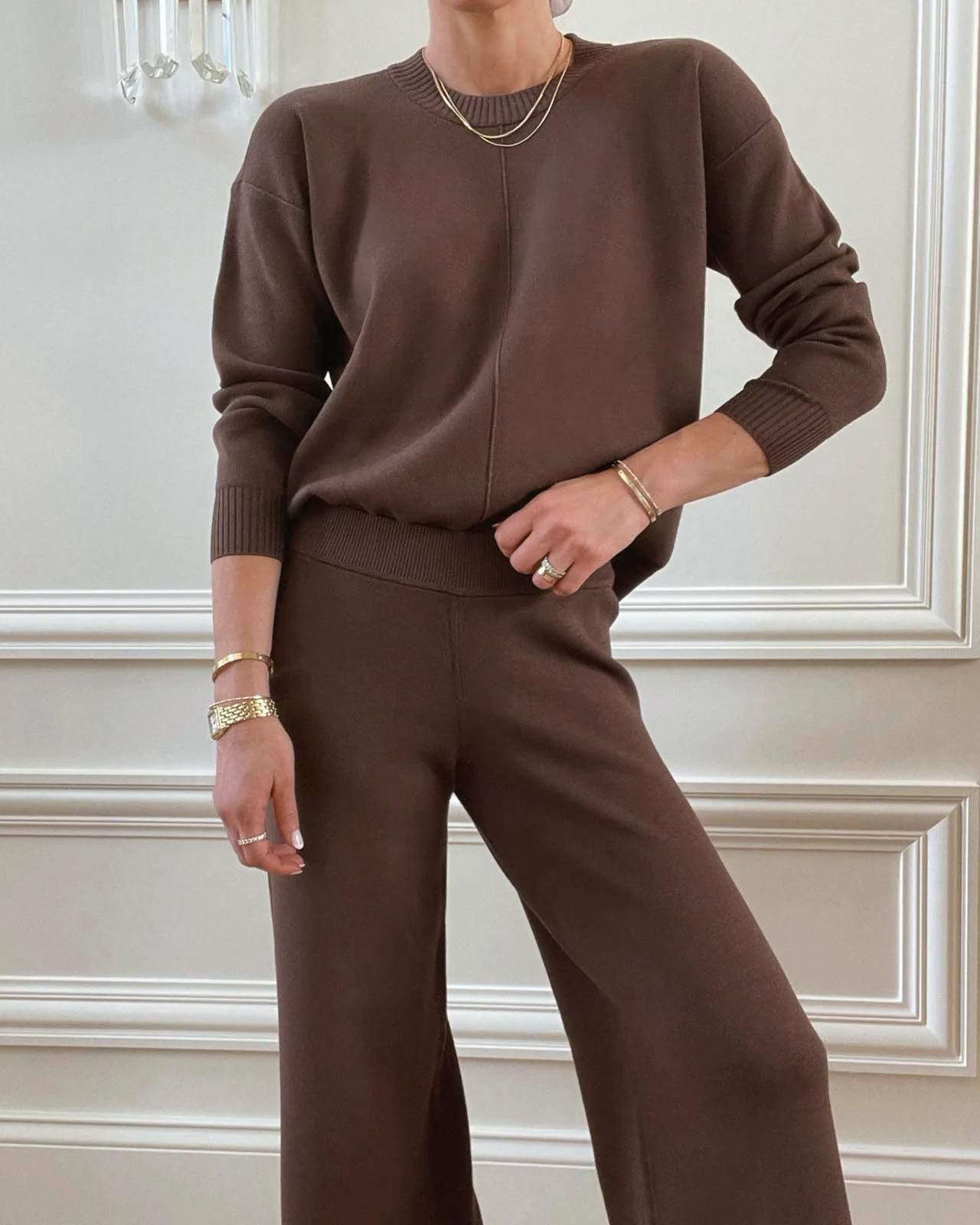 Splendid x Cella Jane Solid Front Seam Sweater | Splendid