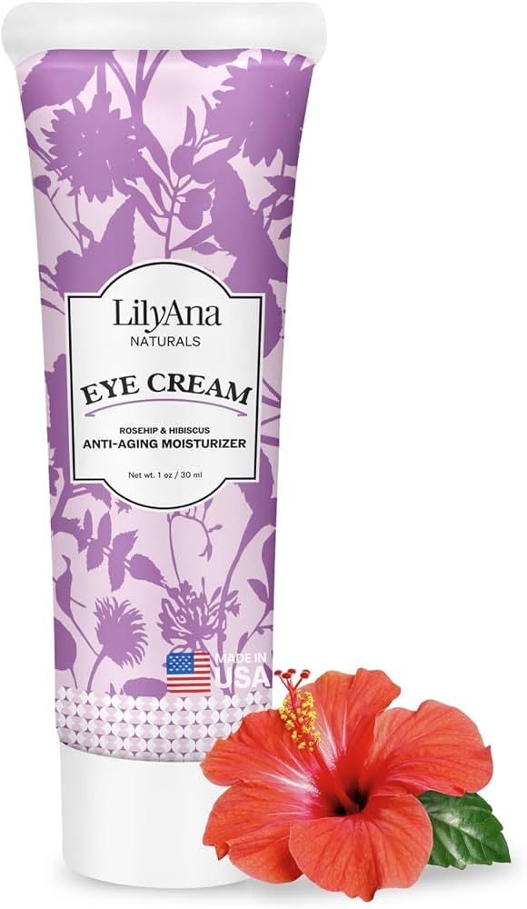 LilyAna Naturals Eye Cream for Dark Circles and Puffiness, Under Eye Cream for Wrinkles and Bags,... | Amazon (US)