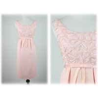 1960S Pink Sequined Dress Vintage Wiggle Style | Etsy (US)