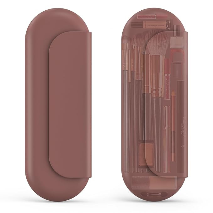 Proke Silicone Makeup Holder - Soft, Portable Cosmetic Bag for Travel, Gym, and Daily Use, Food-G... | Amazon (US)