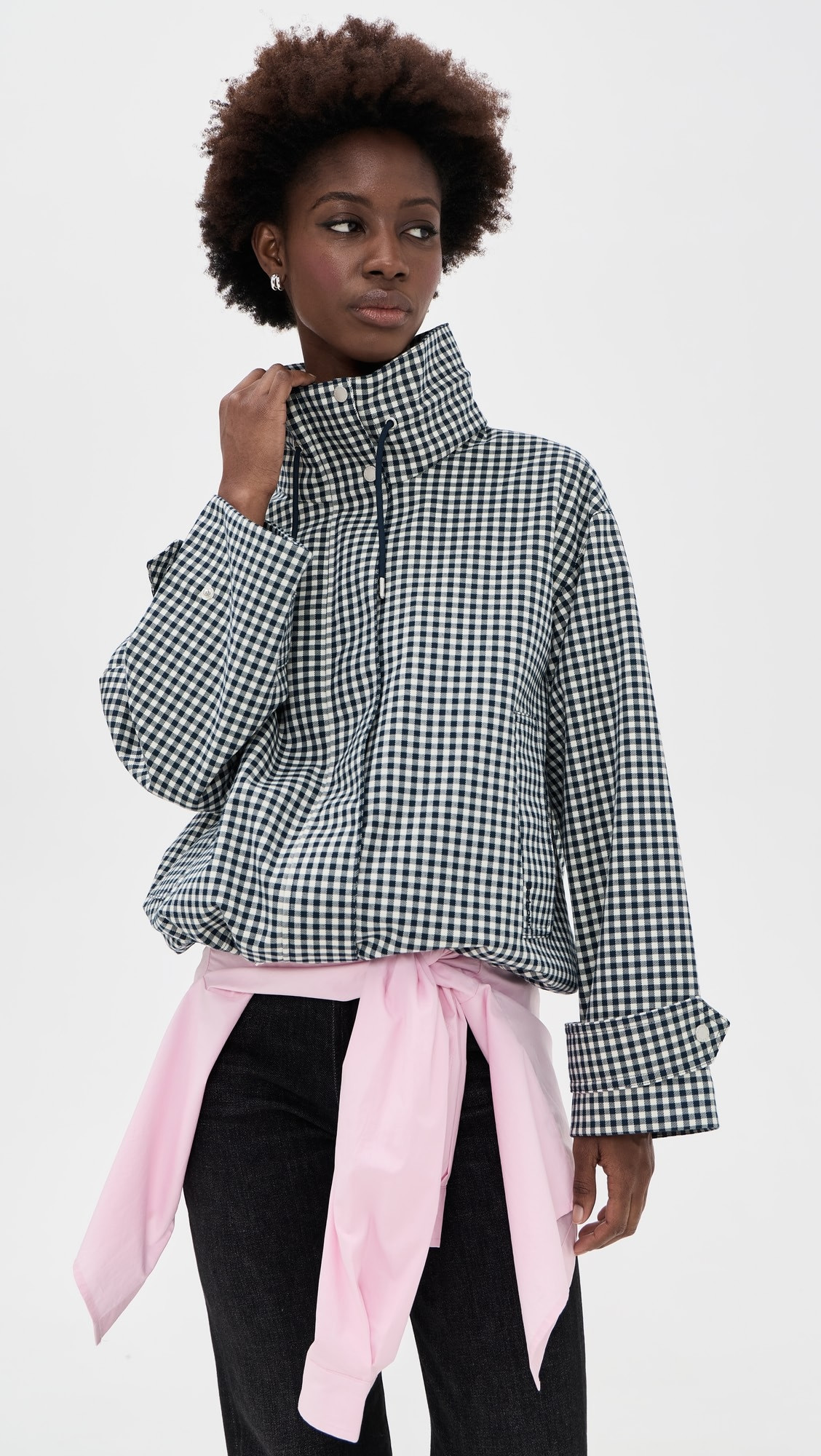 Barbour Bronwyn Check Showerproof Jacket | Shopbop