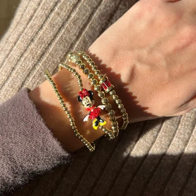 Disney Minnie Mouse Pisa Bracelet - Minnie Mouse | BaubleBar