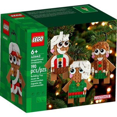 LEGO Gingerbread Ornaments Building Toy 40642 | Target