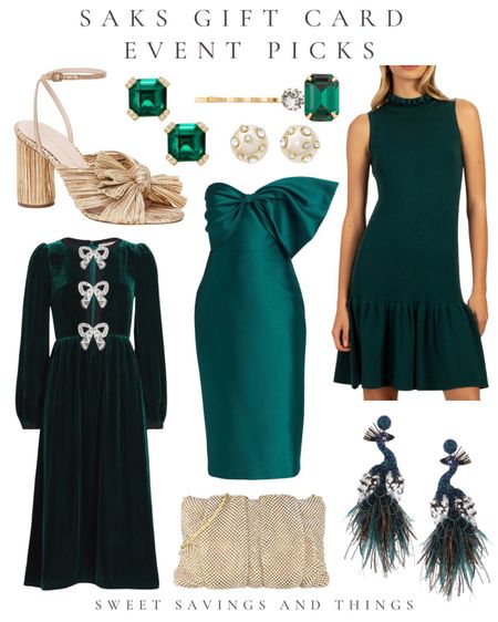 Earn a Saks gift card up to $900! I linked these fabulous green and gold finds and more! 🎀TO SHOP: Click the link in my profile above and tap “⭐️Shop my Instagram posts.” (Commissionable link)

#LTKstyletip #LTKitbag #LTKshoecrush