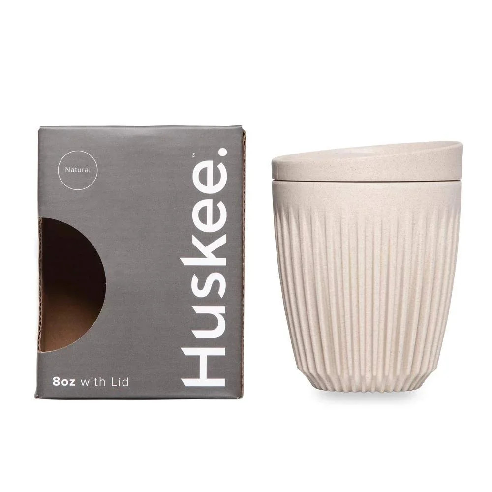 Huskee Cup + Lid Natural (8oz) | Walmart (US)