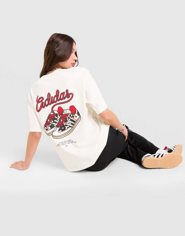 adidas Originals Cow Samba Graphic T-Shirt | JD Sports (UK)