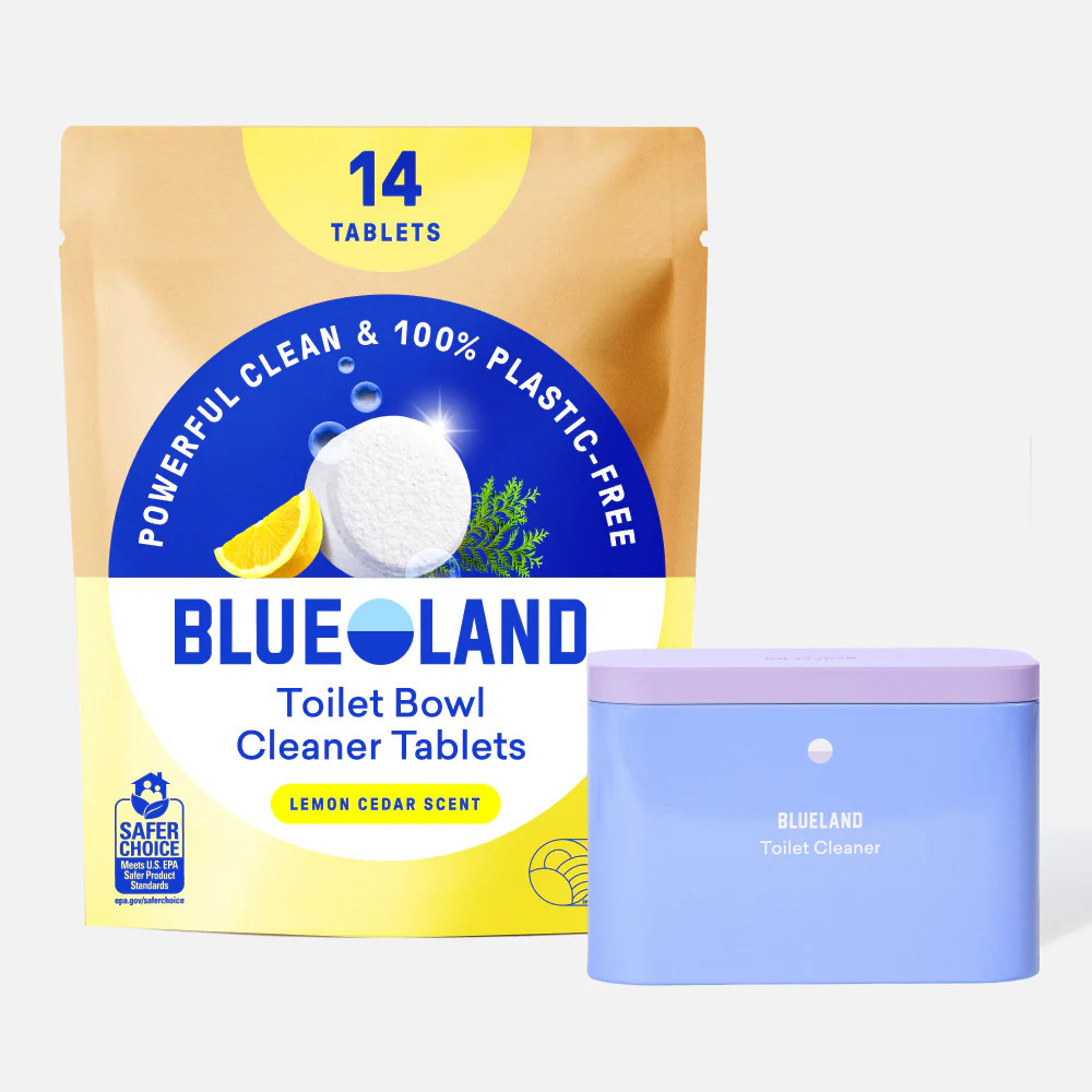 Toilet Bowl Cleaner Tablets | Lemon Cedar | Blueland