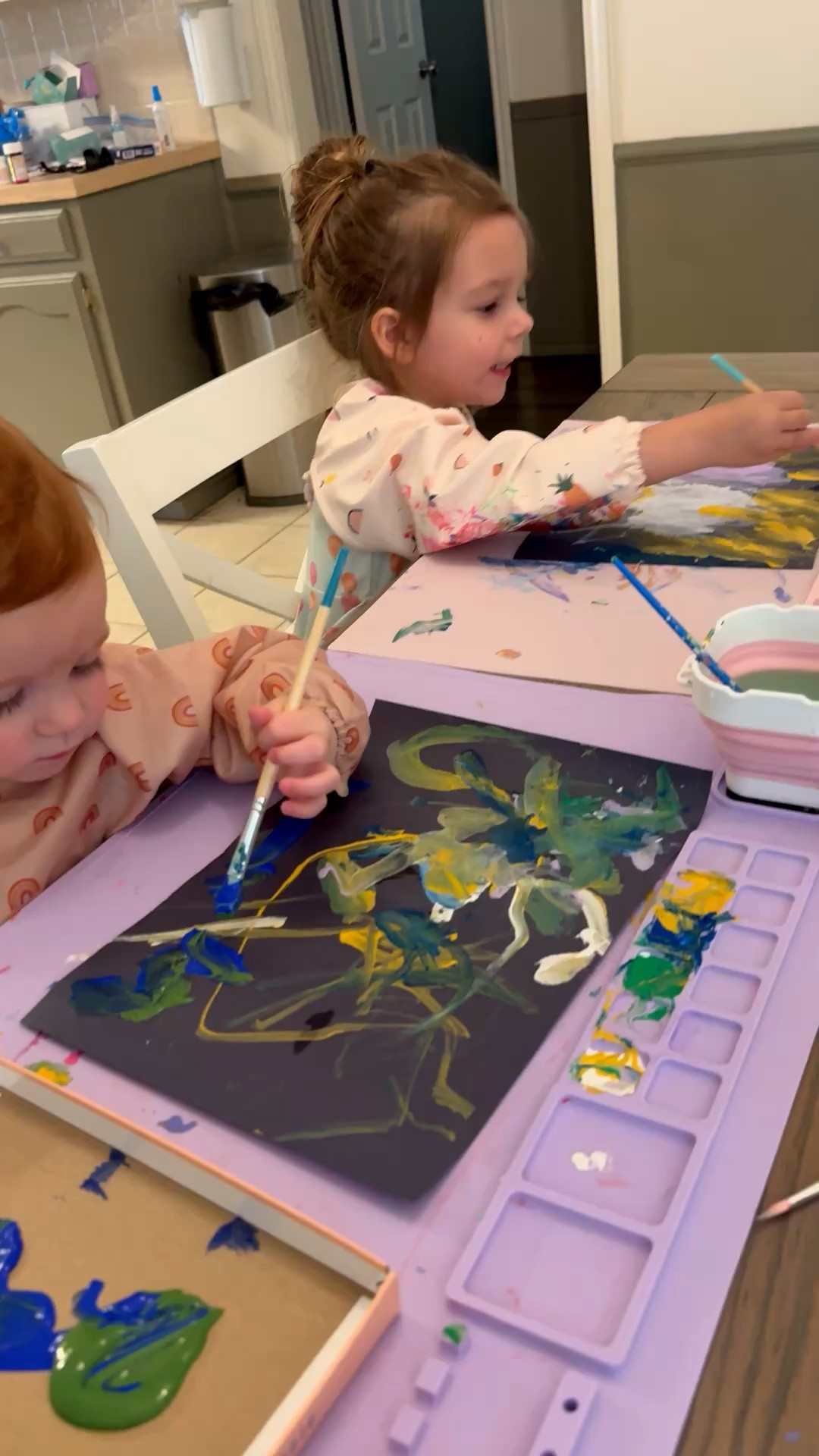 Obsessed with these silicone paint mats! 

#LTKmomlife #LTKKids