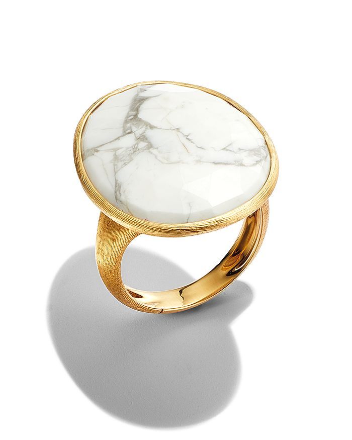 18K Yellow Gold Lunaria Howlite Cocktail Ring - 150th Anniversary Exclusive | Bloomingdale's (US)