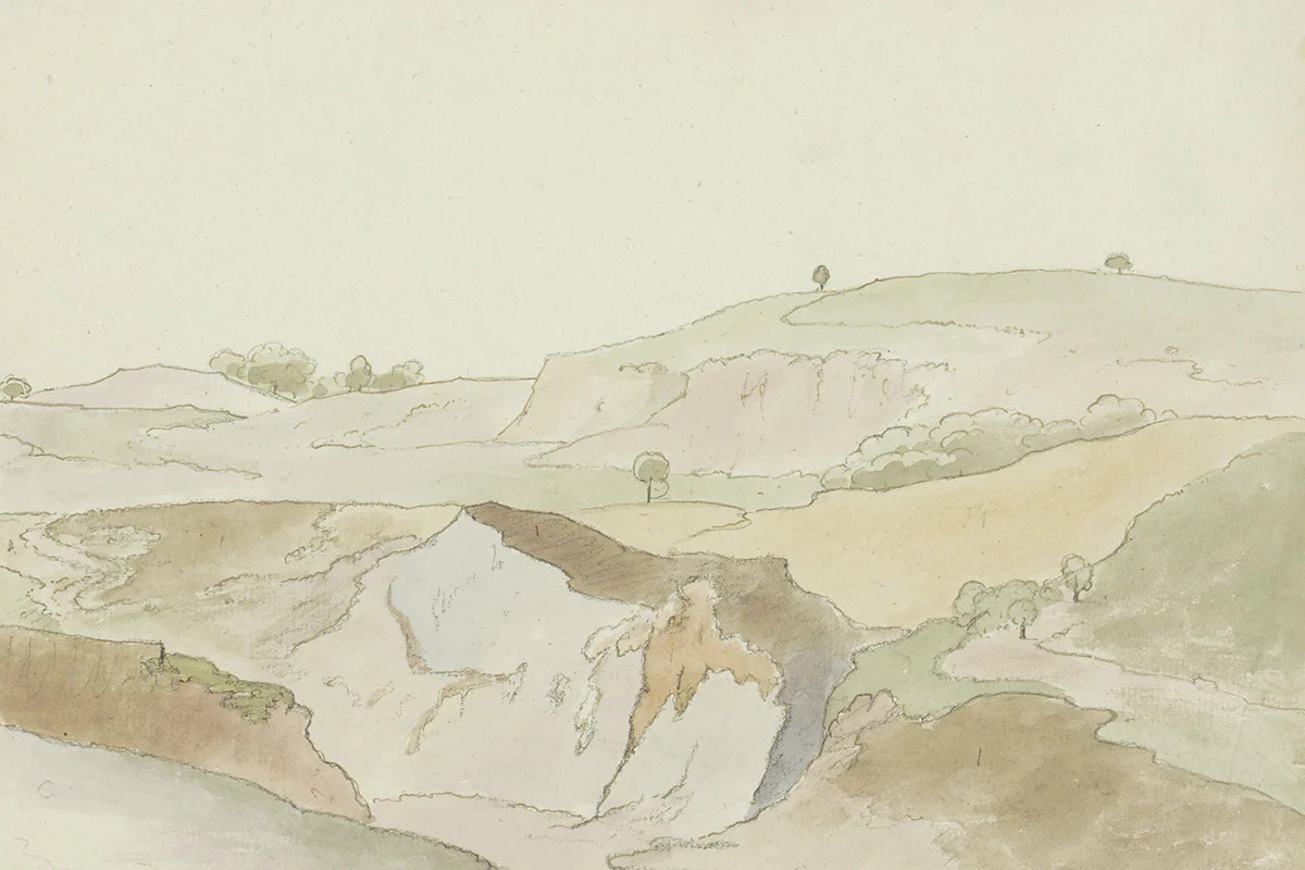 Hills Sketch II | Juniper Print Shop