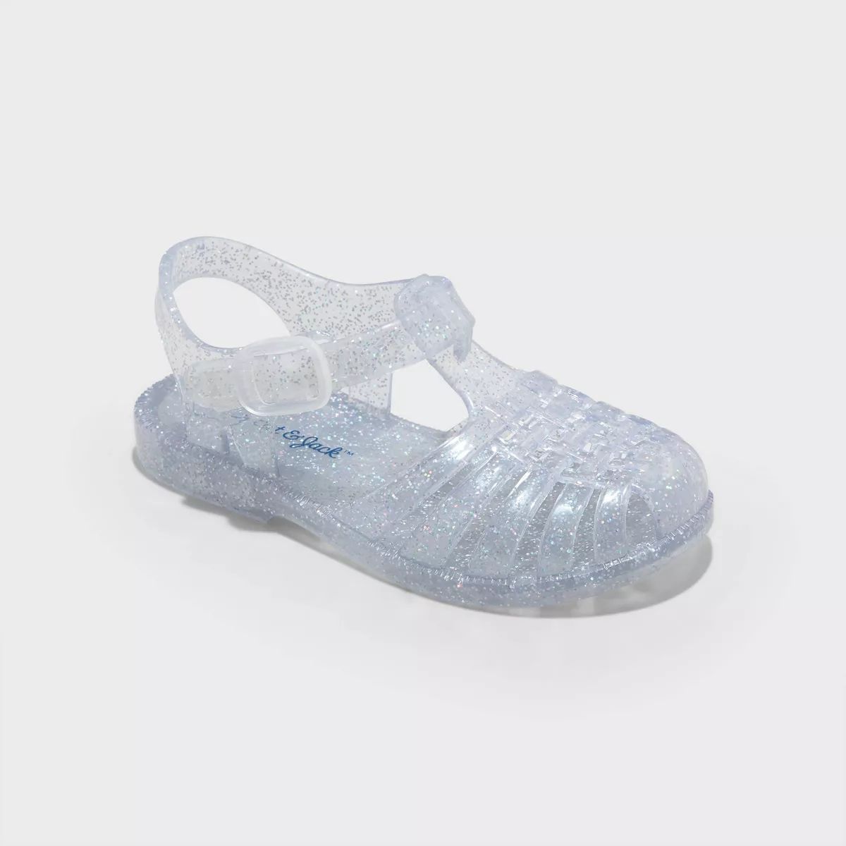 Toddler Sunny Jelly Sandals - Cat & Jack™ Clear 6T | Target