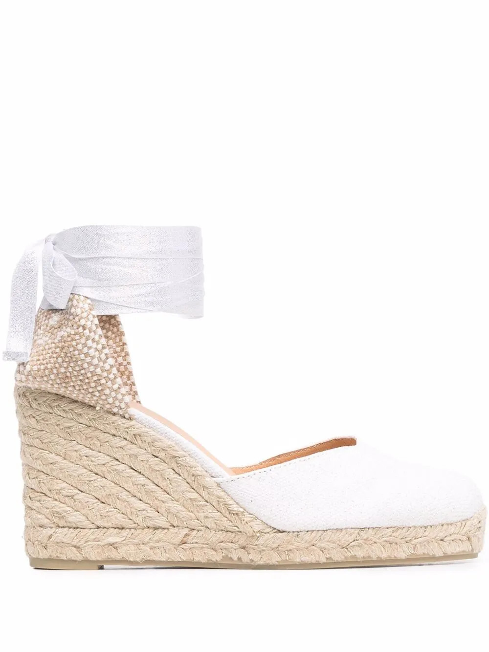 Carina lace-up wedge espadrilles | Farfetch (US)