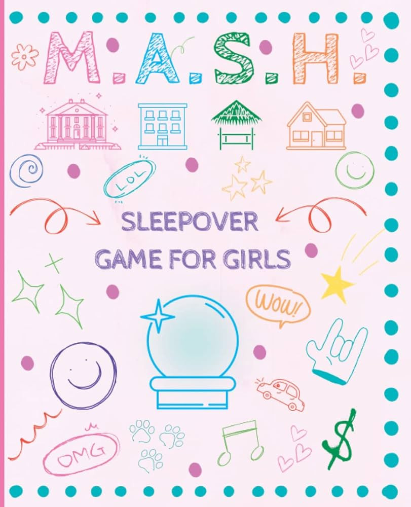 MASH Game for Girls: Fun Game for Girls to Play While Having a Slumber Party/Sleepover | Fortune ... | Amazon (US)