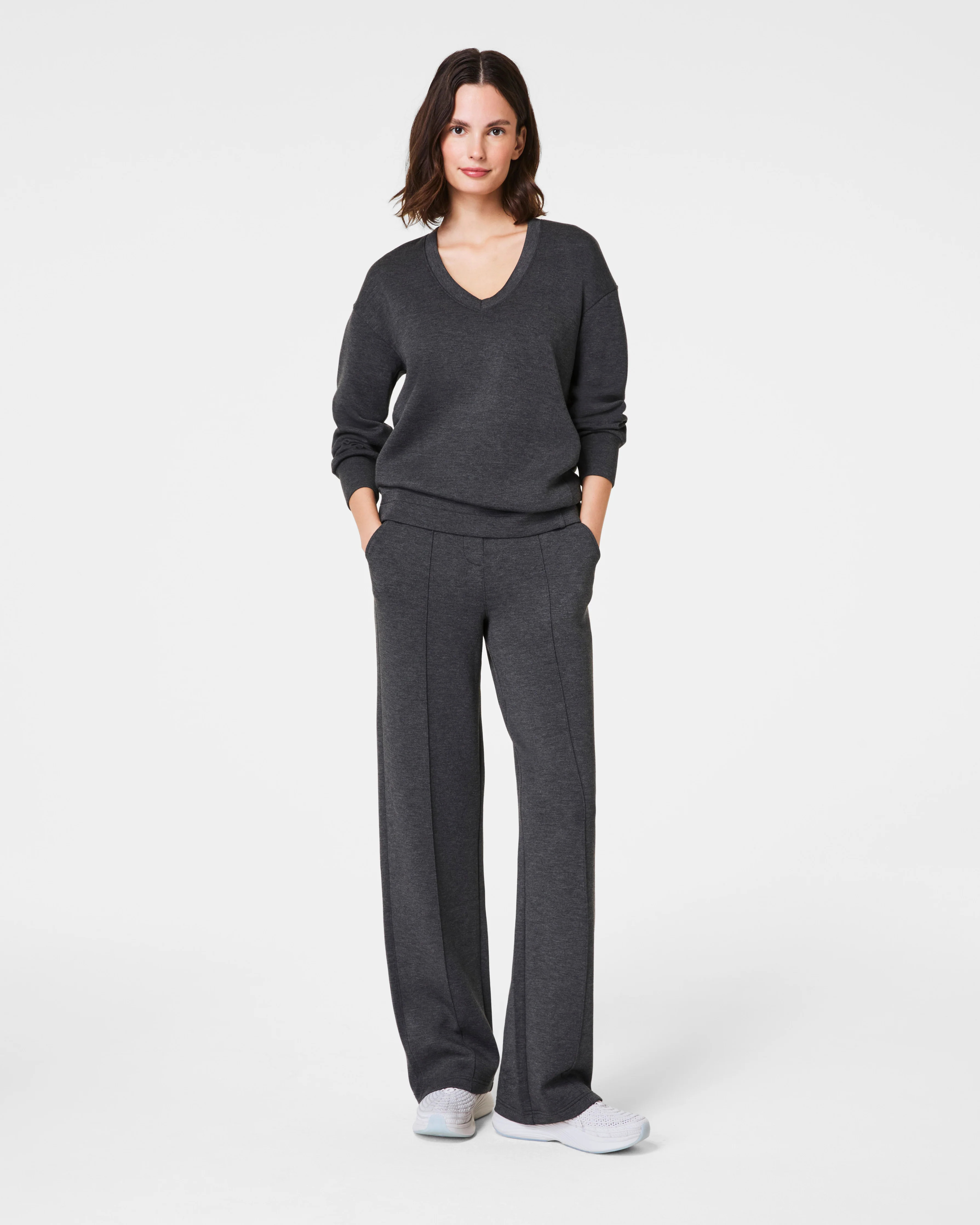 SPANX® AirEssentials Brushed Straight Leg Pant | Spanx