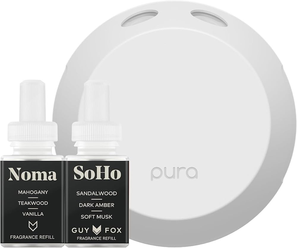 Pura Smart Home Fragrance Device Starter Set - Pura 4 - Scent Diffuser for Home - Includes Fragra... | Amazon (US)