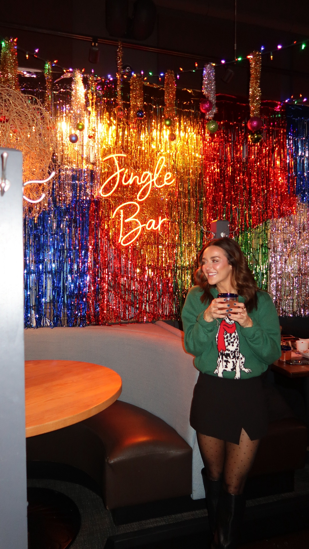 Affordable holiday outfits Day 1
Target sweater: medium (sized up) 
Skort is true to size 
Boots tts 
Lip liner: anywhere caffeine 
Lip mask 

#LTKgrwm #LTKHoliday #LTKootd