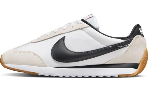 Nike Women's Pacific Sneaker, White/Black/Platinum Tint/Safety Orange/Gum Light Brown, 6.5 | Amazon (US)