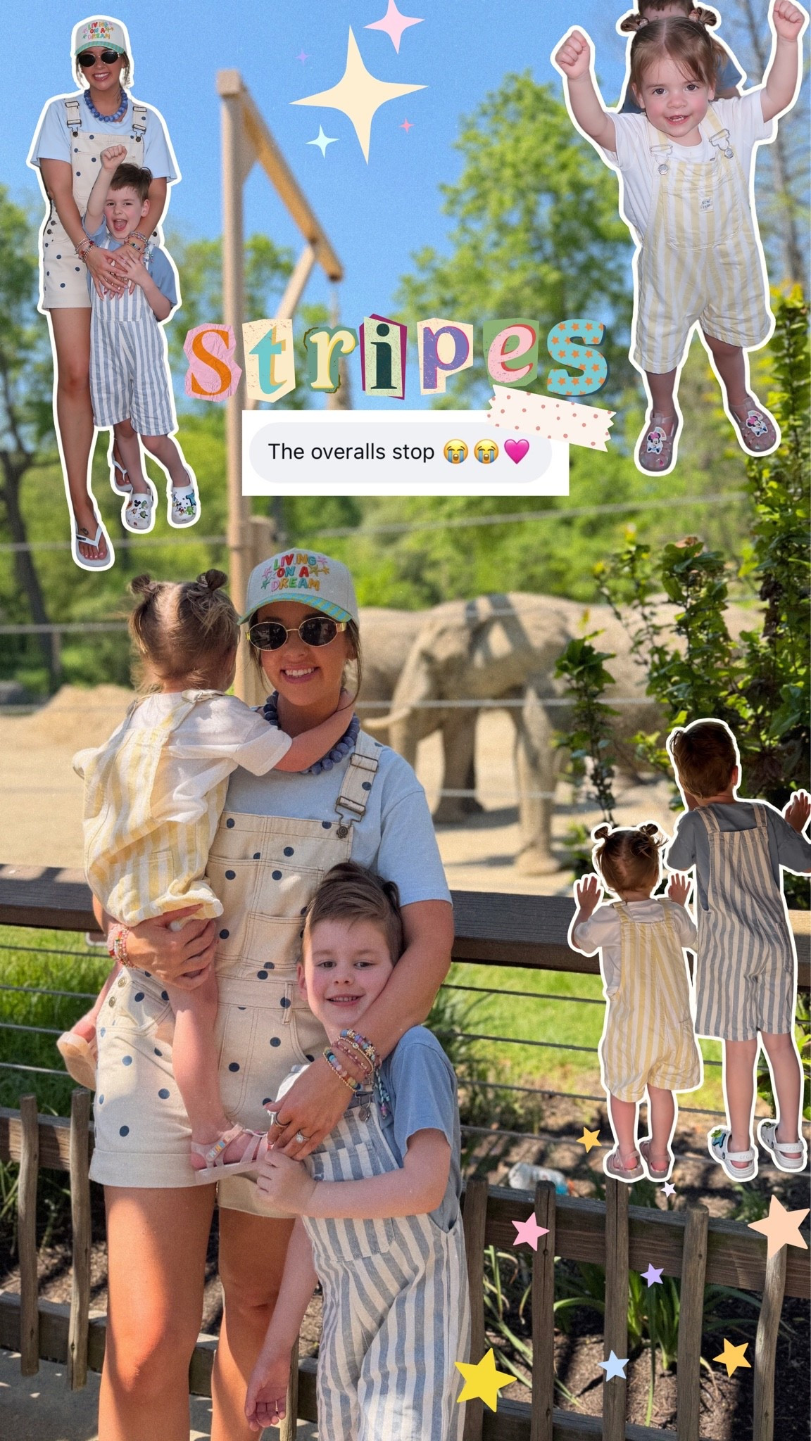 The kids overalls!!! Stripes pls! Also linking my overalls for those who have asked!! 💖 

Overalls, polka dots and stripes, Zara kids, Zara summer

#LTKootd #LTKmomlife #LTKKids