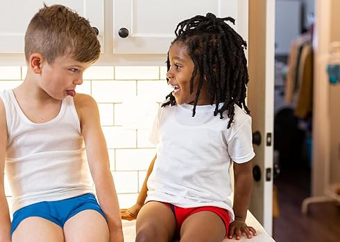 Hanes Boys’ Tank Cotton Undershirt, EcoSmart, 10 Pack, White | Amazon (US)