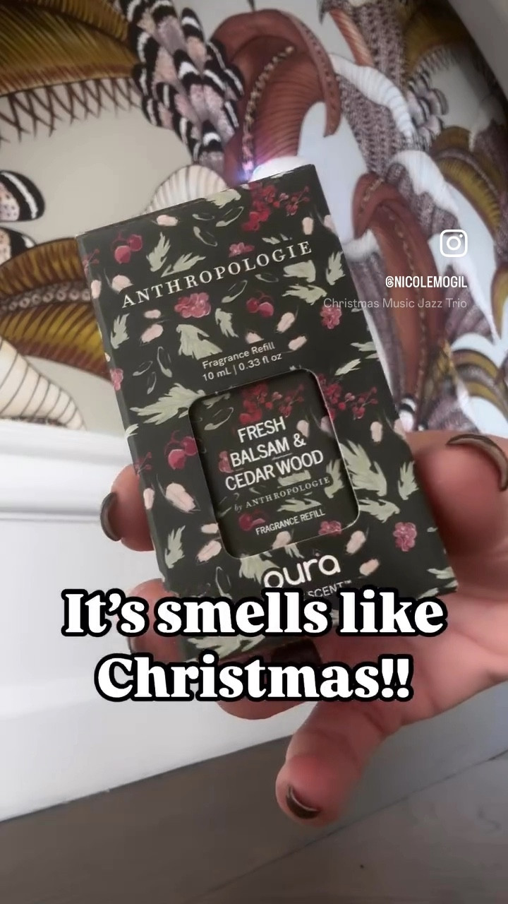 It’s beginning to s m e l l a lot like Christmas!! It was time to swap out a fragrance in one of our @pura diffusers and I couldn’t resist reaching for the balsam fir and cedarwood by @anthropologie !! 🌲 Even the kids commented on how they “love how Christmas-y the house smells!” ♥️

#LTKHoliday #LTKHome #LTKWatchNow