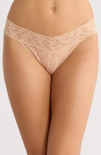 Hanky Panky Signature Lace Bikini in Honey at Nordstrom Rack, Size X-Large | Nordstrom Rack
