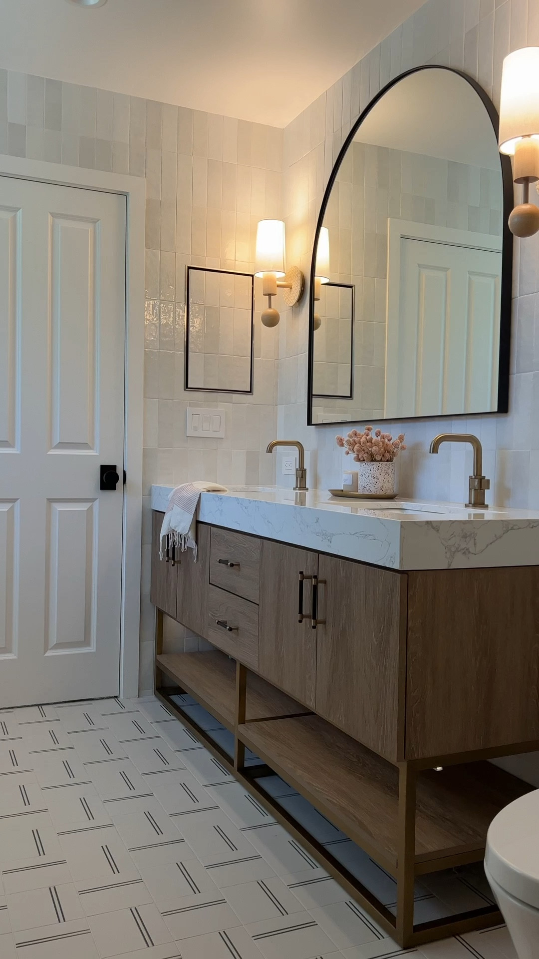 This vanity looks so custom and comes with this thick lux countertop. Comes in 9+ sizes. You save so much $$$ buying a prefab vanity and we got this from Wayfair is my go-to brand for everything needed for a diverse and affordable range of bathroom and kitchen upgrades! Mixing high and low without breaking the bank to an achieve a high end look is one of my favorite parts of the design process!

@wayfair #wayfair #wayfairpartner #ad

#LTKHome #LTKSaleAlert