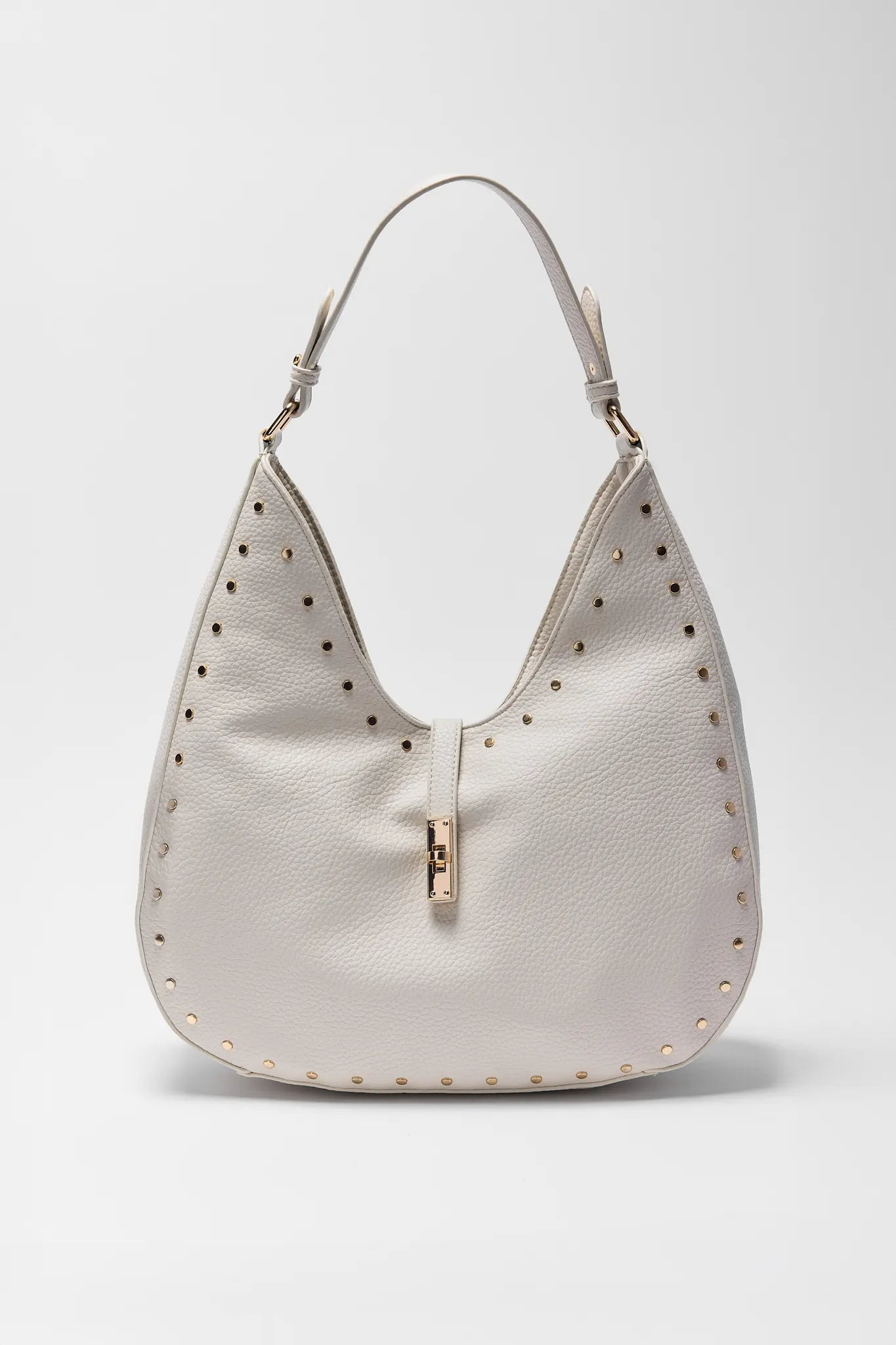 Olivia Cream Slouchy Shoulder Bag | Avara