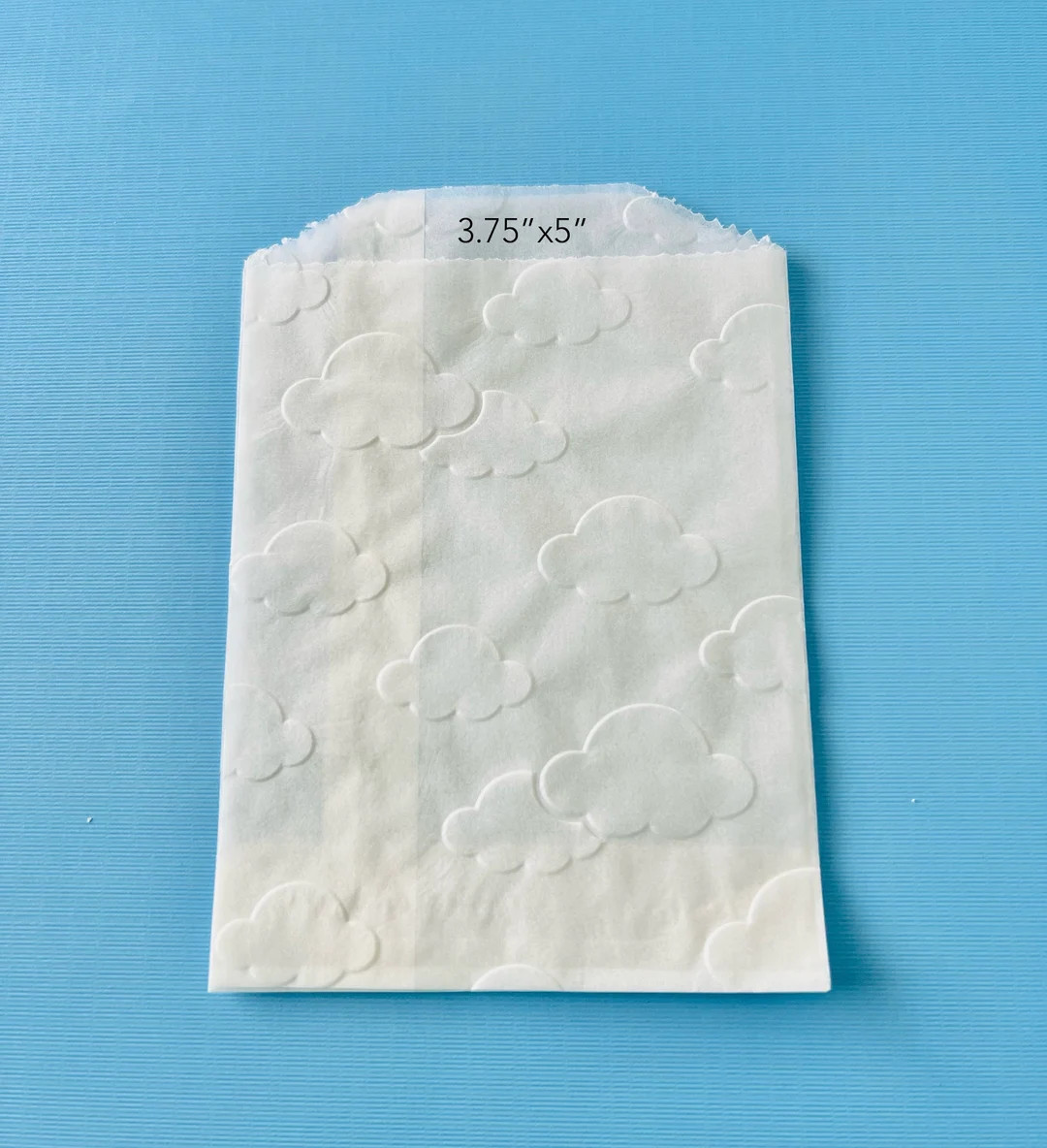 25 Cloud Bags, Glassine Bags, Cloud Baby Bags, Baby Shower Bags, Gender Reveal Party, Baby Boy Sh... | Etsy (US)