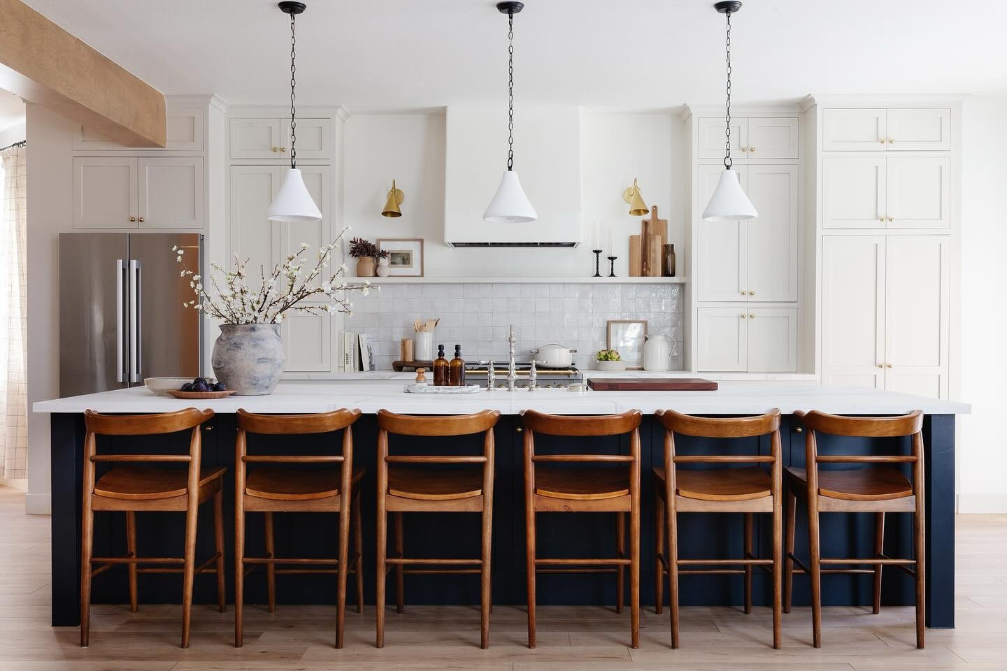Half backsplash, full charm. ✨ In Project Meadowbrook, we stopped the tile midway and let the wall above shine with art, shelving, and light. It’s the perfect way to keep a kitchen layered and lived-in—not cookie-cutter.

Shop this look and bring this same collected feel into your own home.

#KitchenDesign #HalfBacksplash #LayeredLiving #PeggyHaddadInteriors #PHIHome
#MeadowbrookProject

#LTKFindsUnder100 #LTKHome #LTKFindsUnder50