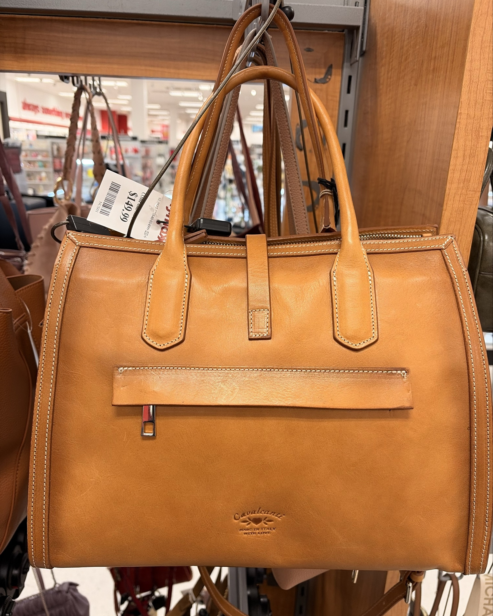 Check out this beautiful leather handbag @TJ Maxx 👜😍 
This is an awesome deal and is amazing quality made in Italy!!🙌🤩 Great Galentines or Valentine’s Day gift idea!💝☺️ I linked this exact satchel in a different color available from TJ Maxx and more beautiful handbags!

Cavalcanti uses genuine materials that improve with age - full-grain leathers, real calf hair accents, and quality hardware. These pieces are designed to develop character and patina over years. 








Travel tote, leather tote, tote, gift ideas, timeless leather bag 


#LTKSaleAlert #LTKValentine #LTKTravel