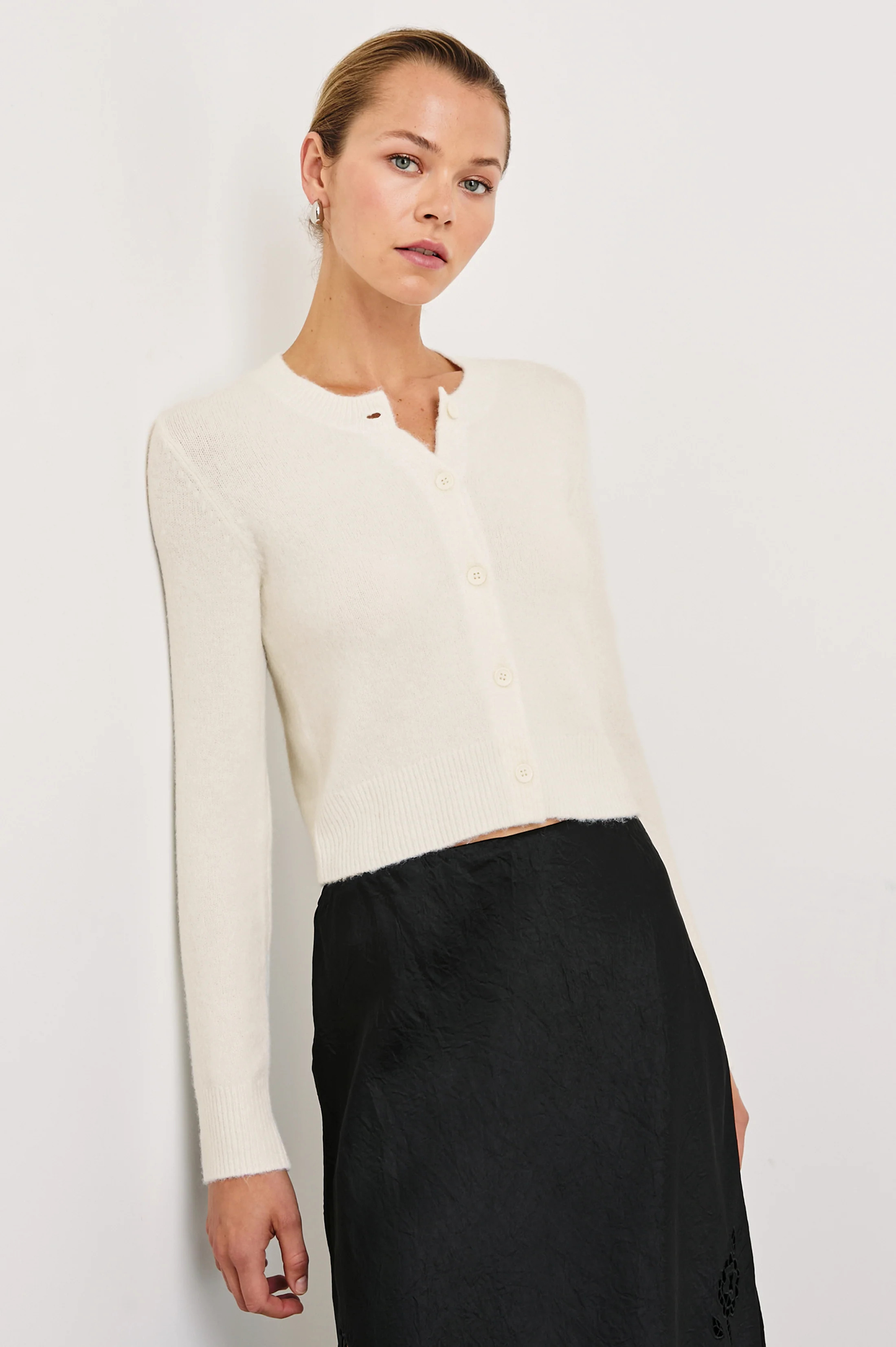 MATILDA CARDIGAN - IVORY | Rails