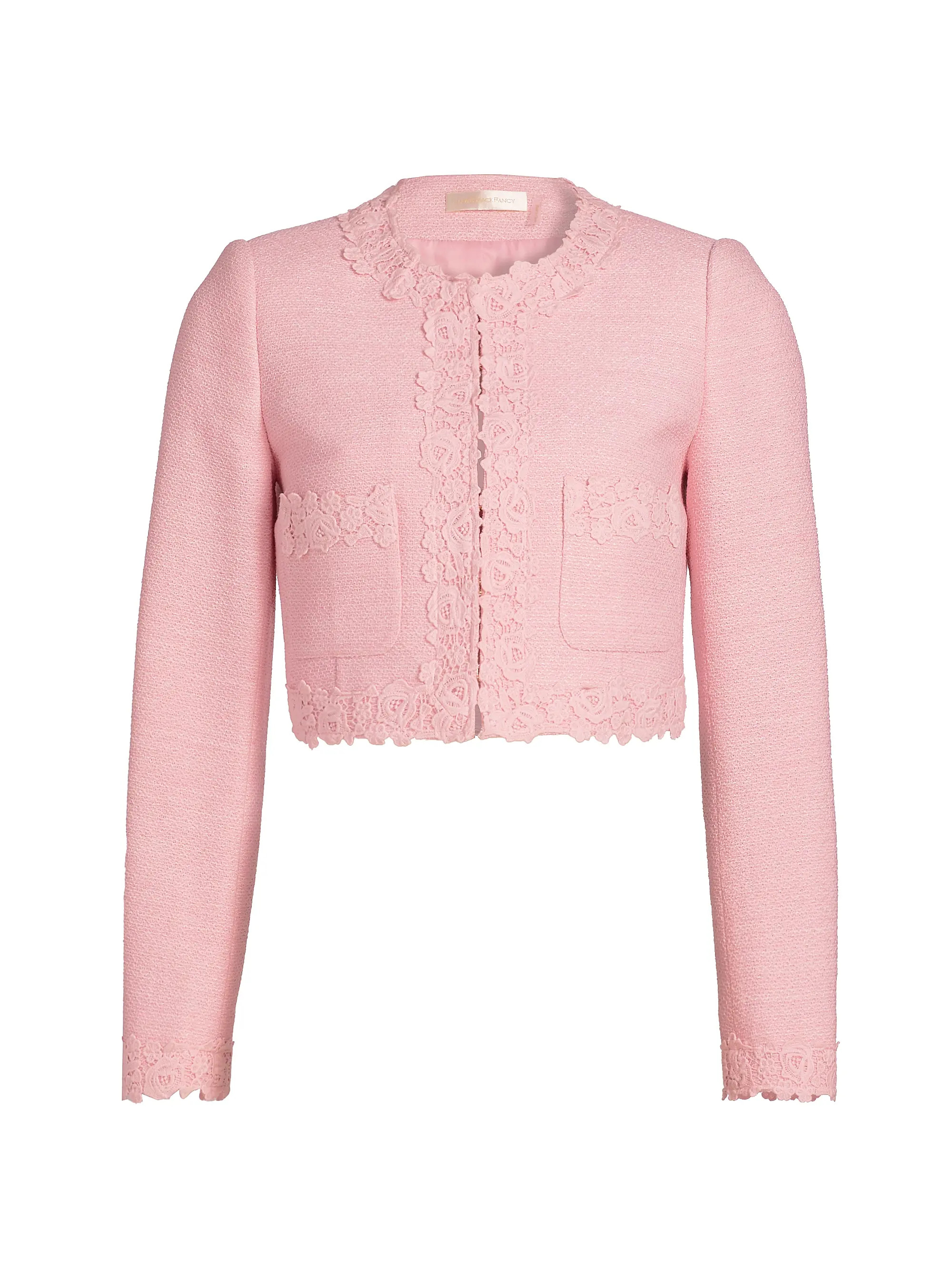 Leilana Tweed Crop Jacket | Saks Fifth Avenue
