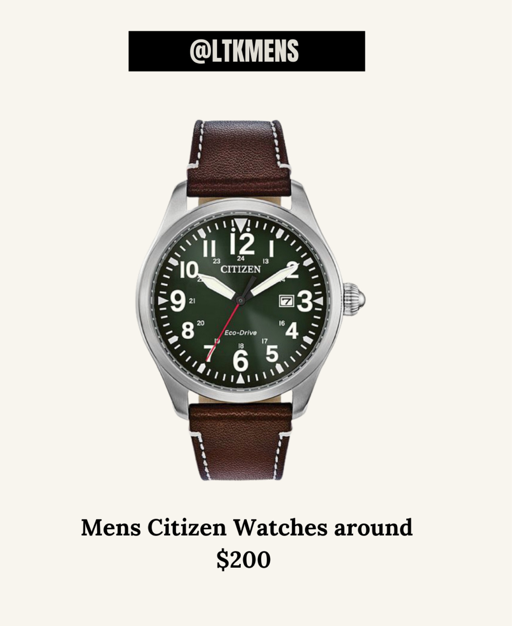 Check out these watches I found. They’re super versatile and can be dressed up or dress down! However you like it👌🏼 

Head to my profile to see more content for men’s outfit ideas. There are a lot of items from Amazon, Nordstrom etc. You’ll see men’s shoes, men’s shirts, men’s pants, men’s watches and men’s outfit ideas🔥🙌🏽😎👍🏼

Be sure to follow this page for future look👌🏼

 #LTKRefresh #LTKseasonal   

#LTKstyletip #LTKmens #LTKfit #LTKmens #LTKmens #LTKworkwear #LTKstyletip