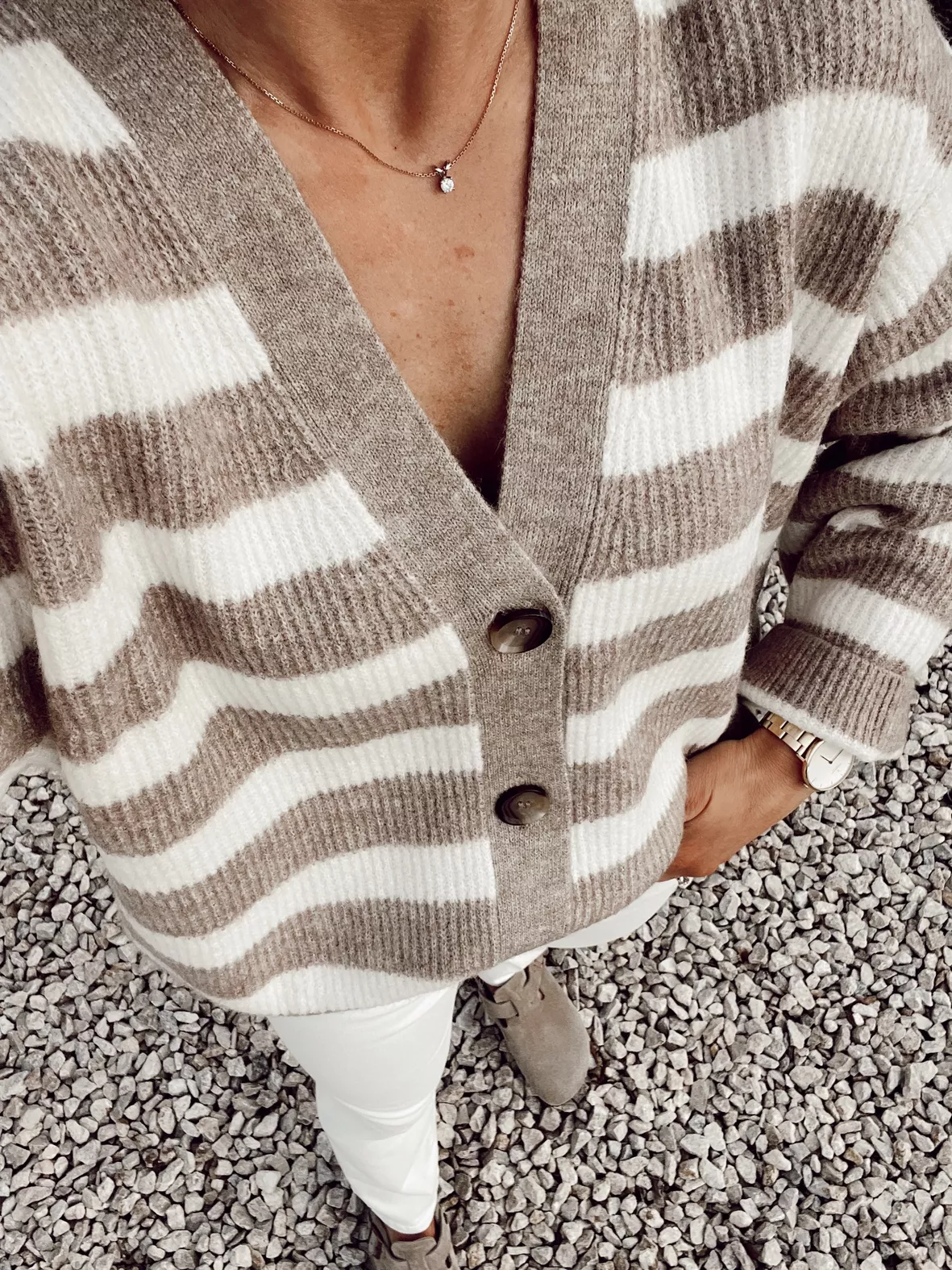 Rib-knit Cardigan curated on LTK