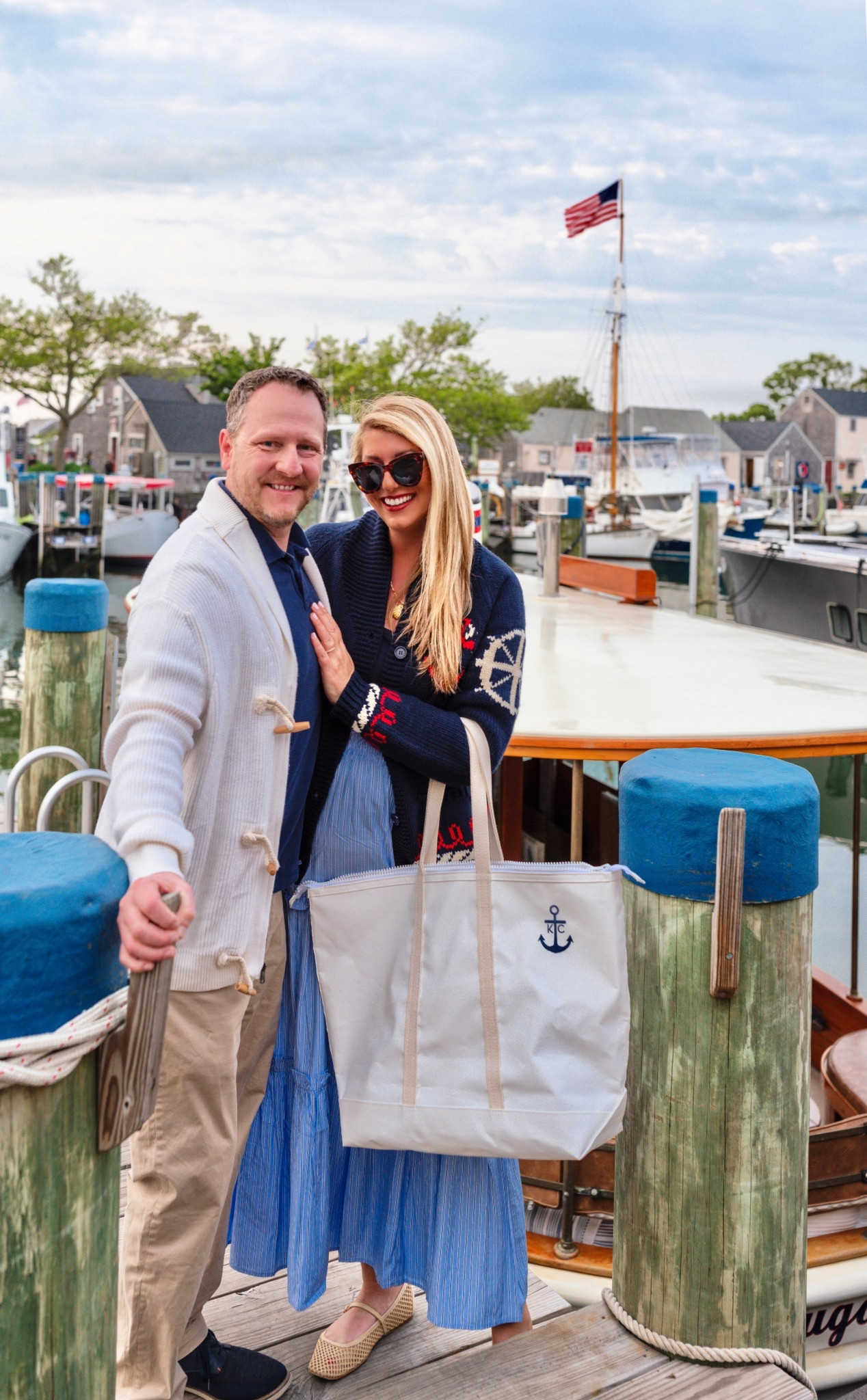 The perfect tote for boating Steele tote with zipper top 

#LTKItBag #LTKSummerEdit #LTKOver40