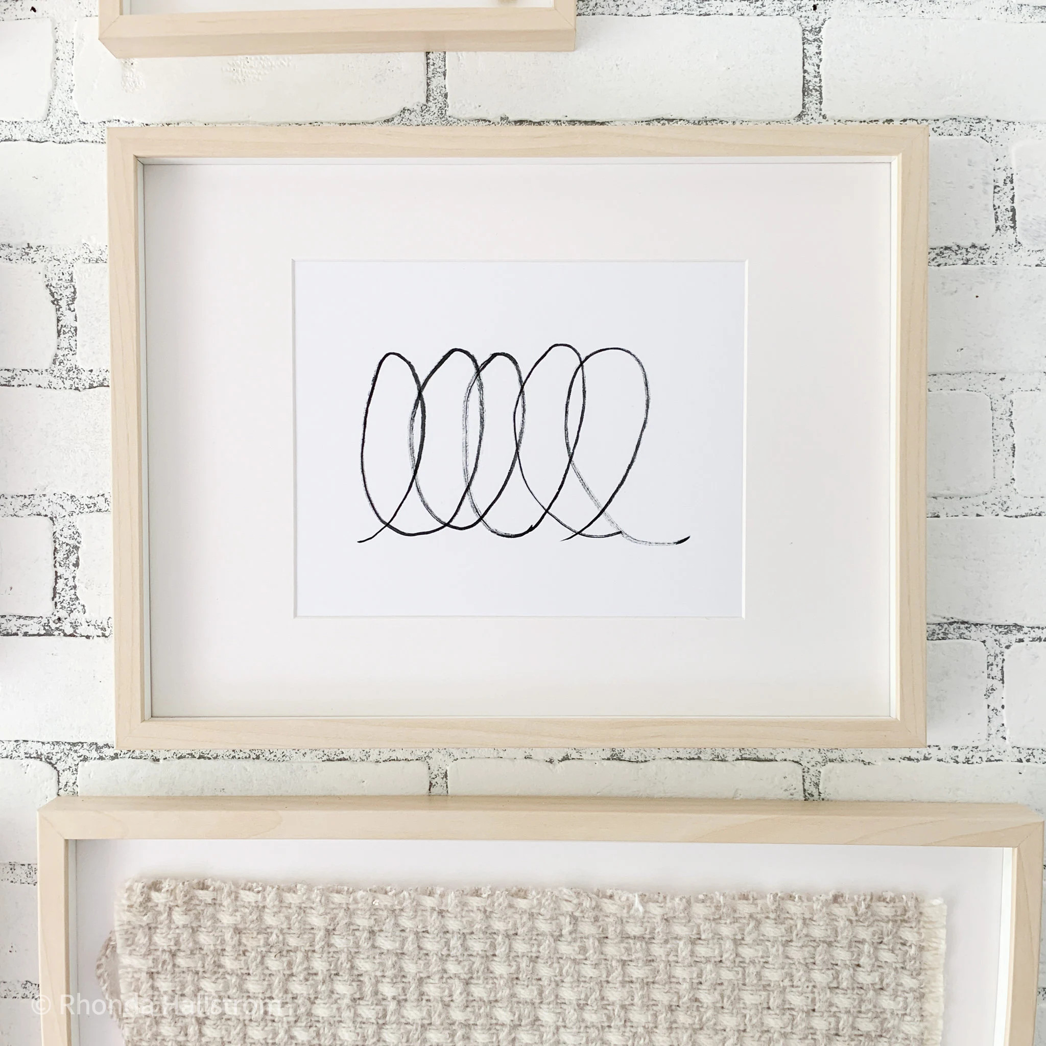 Modern Wall ArtModern Wall HangingFramed Wall ArtTextured | Etsy | Etsy (US)