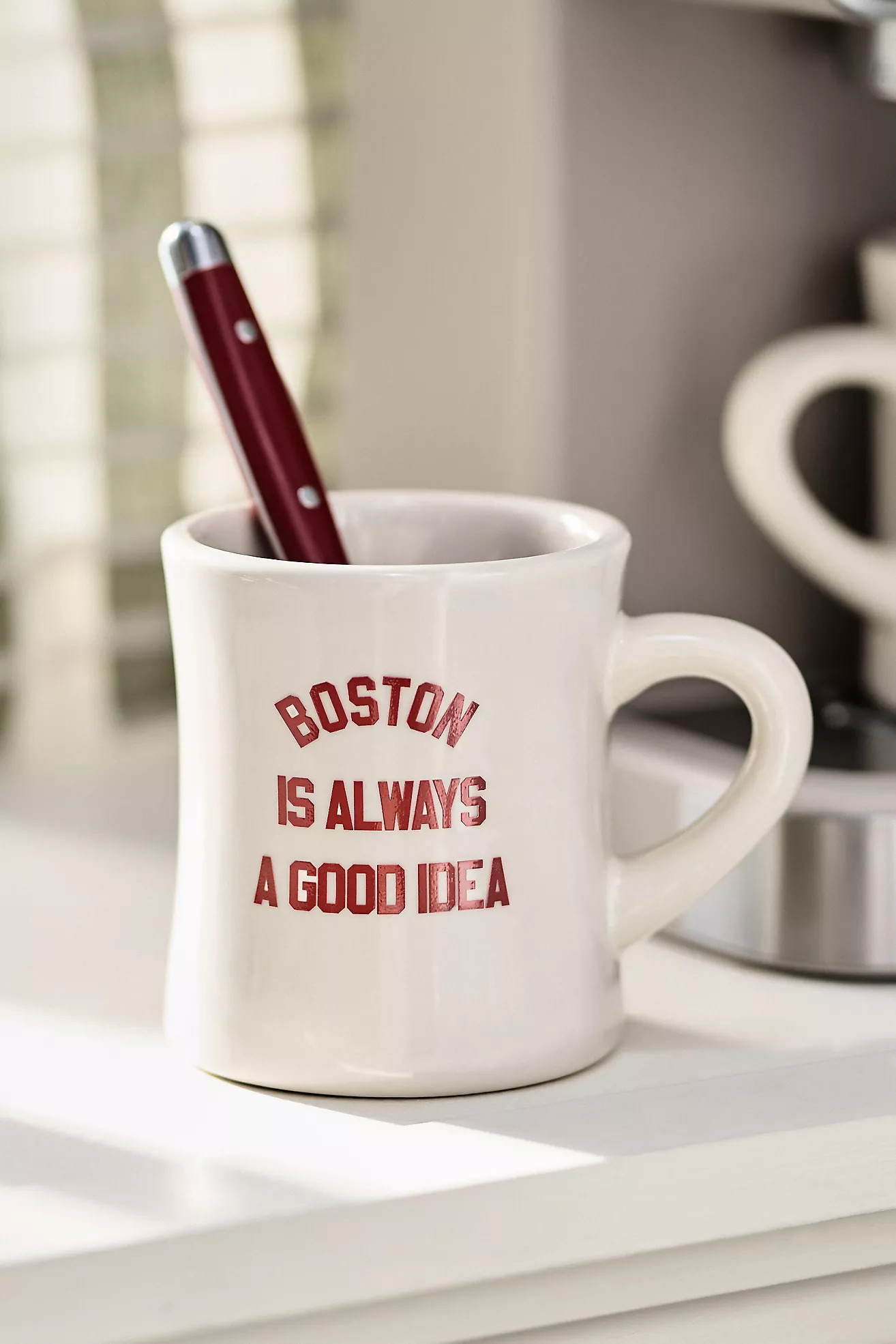 Alice & Wonder Stoneware Diner Mug | Anthropologie (US)