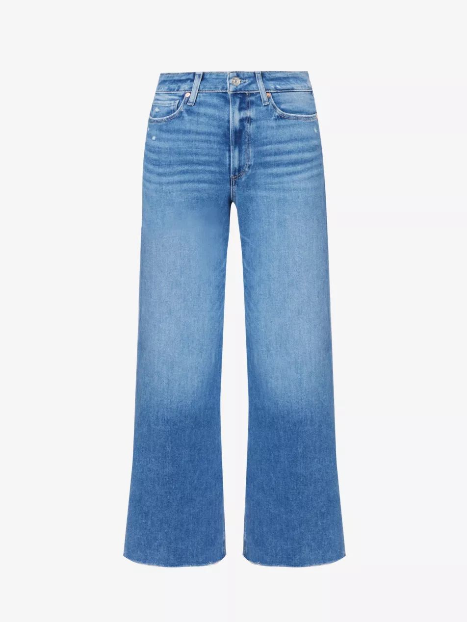 Anessa raw-hem stretch-denim jeans | Selfridges